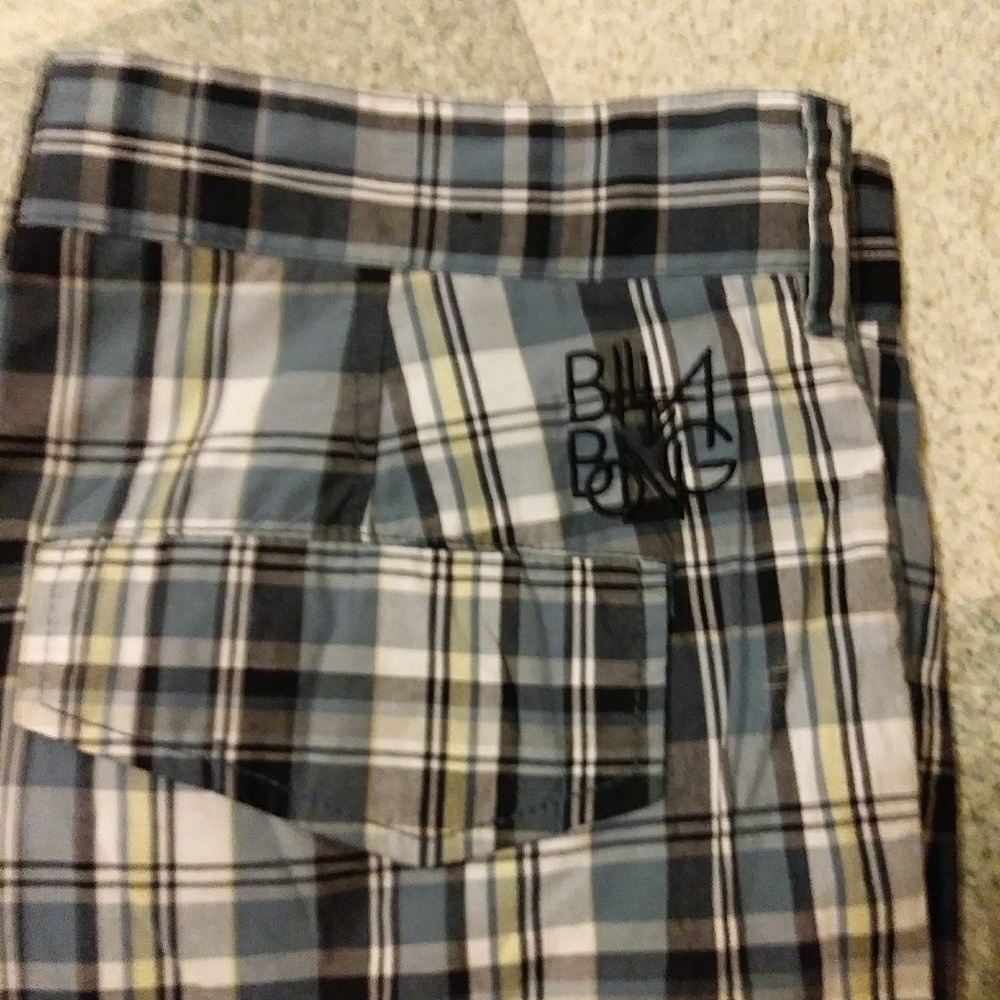 Plaid Mens Walking Shorts